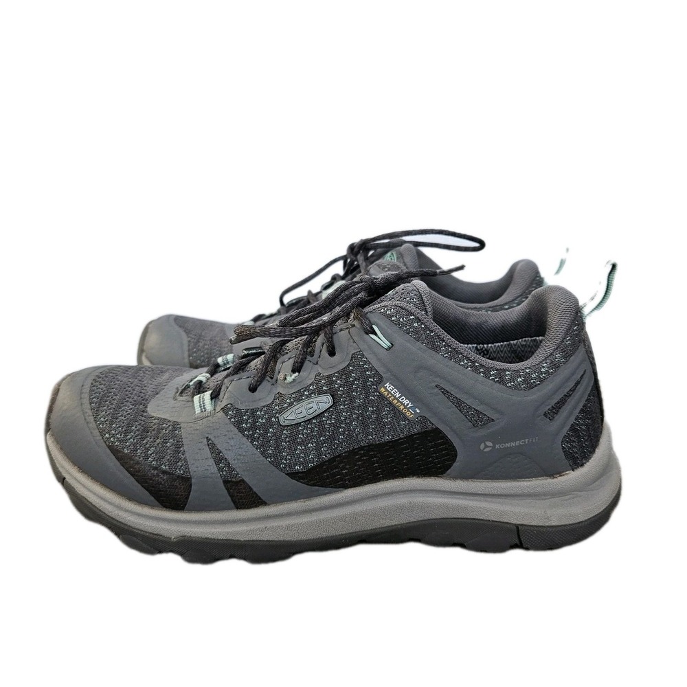 Keen Hiking Shoes Womens 7.5 Grey Terradora II Waterproof Low Trail Sneakers